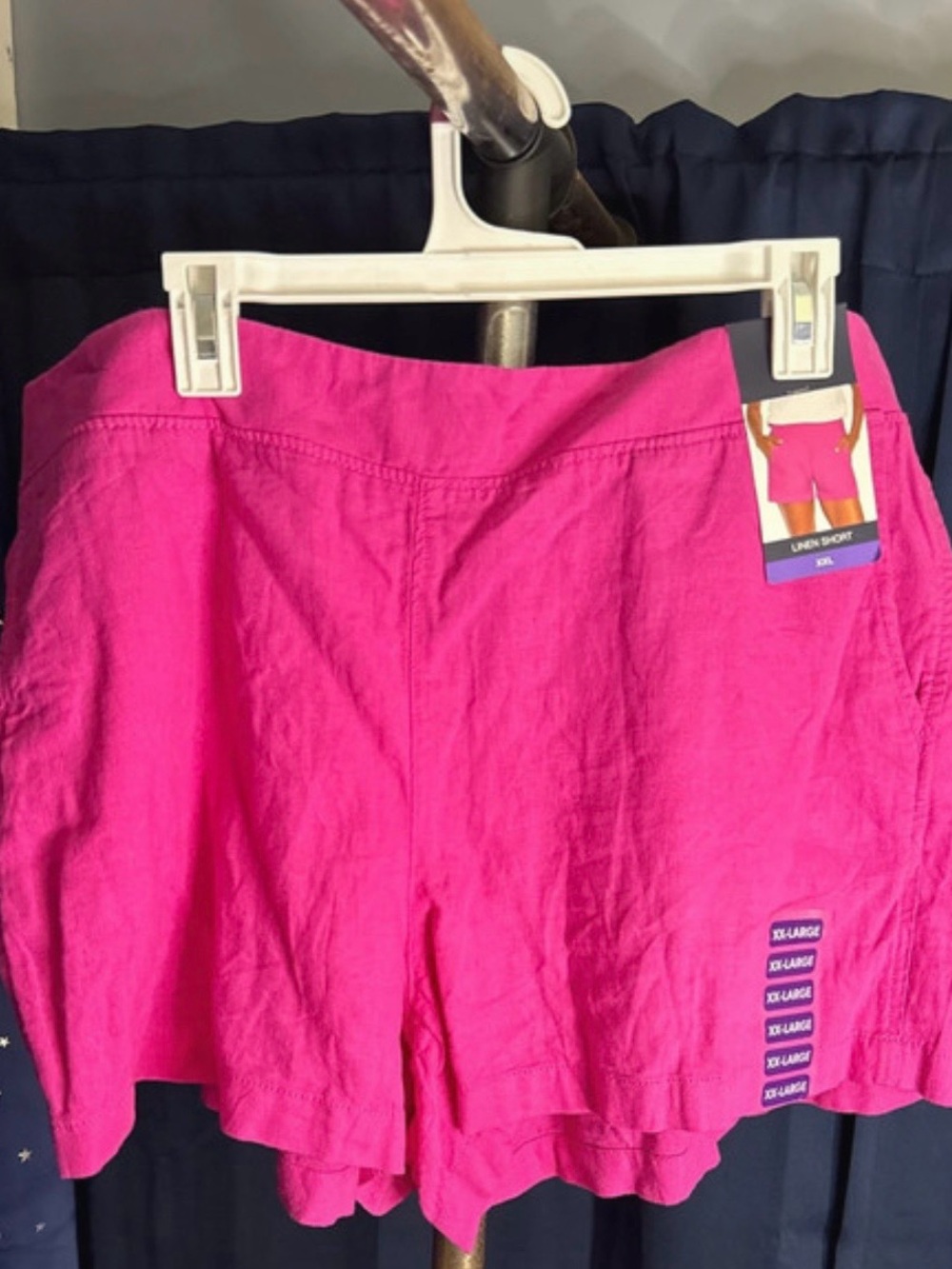 GAP Bright Pink Linen Sport Women's Shorts